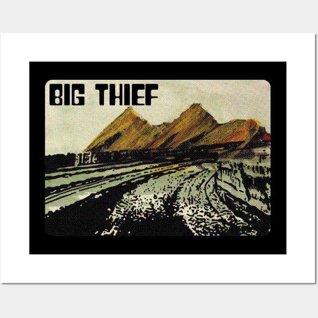 Big Thief Tour Wall Art by CoconutSportsCo